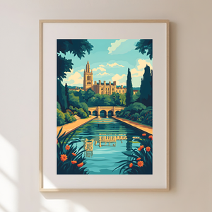 Cseppentse a Bath-i Bájat Otthonába: Egyedi Travel Poster Faliképpel - otthon & lakás - dekoráció - kép & falikép - poszter - Meska.hu