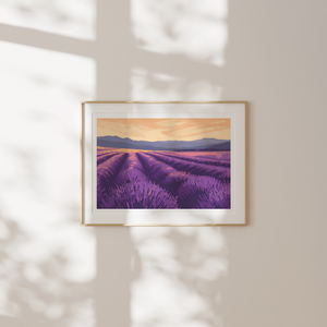 Provence ihletésű Travel Poster falikép, Művészet, Grafika & Illusztráció, Művészi nyomat, Fotó, grafika, rajz, illusztráció, MESKA