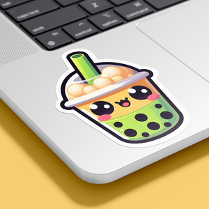 Bubble Tea matrica - Divatos és frissítő dekoráció minden felületre, Otthon & Lakás, Papír írószer, Matrica, matrica csomag, Fotó, grafika, rajz, illusztráció, MESKA