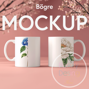 Bögre mockup - Digitális termék - Meska.hu