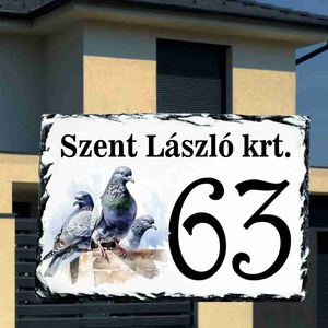 Házszámtábla, Otthon & Életmód, Ház & Kert, Házszám, Fotó, grafika, rajz, illusztráció, MESKA