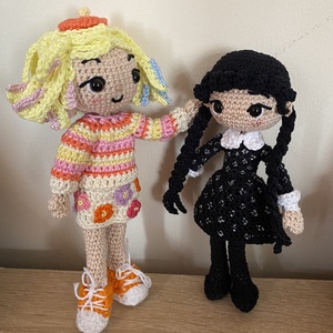 Enid Sinclair horgolt baba amigurumi (Messza), Játék & Sport, Baba & babaház, Baba, Horgolás, Varrás, MESKA