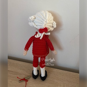 Horgolt Mozart baba amigurumi (Messza) - játék & sport - baba & babaház - baba - Meska.hu