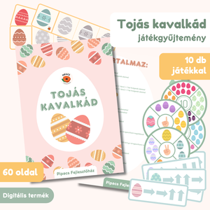 Tojás kavalkád játékgyűjtemény, Játék & Sport, Készségfejlesztő és Logikai játék, Oktató játékok, Fotó, grafika, rajz, illusztráció, MESKA