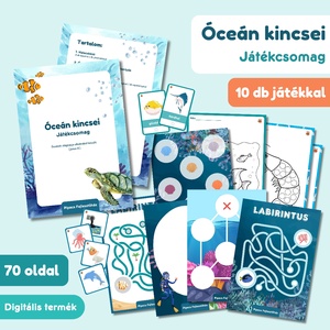 Óceán kincsei Játékcsomag, Játék & Sport, Készségfejlesztő és Logikai játék, Oktató játékok, Fotó, grafika, rajz, illusztráció, MESKA