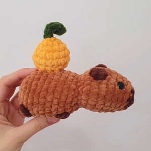 Horgolt amigurumi plüss kapibara, Játék & Sport, Plüssállat & Játékfigura, Más figura, Horgolás, MESKA