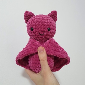 Horgolt amigurumi plüss denevér - játék & sport - plüssállat & játékfigura - más figura - Meska.hu