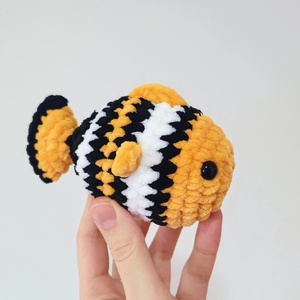 Horgolt amigurumi bohóchal - játék & sport - plüssállat & játékfigura - hal - Meska.hu