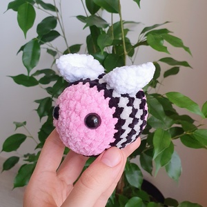 Horgolt amigurumi plüss méhecske - Meska.hu