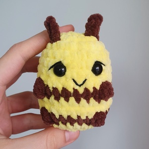 Horgolt amigurumi plüss méhecske - Meska.hu