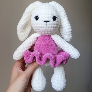 Horgolt amigurumi plüss nyuszi - Meska.hu