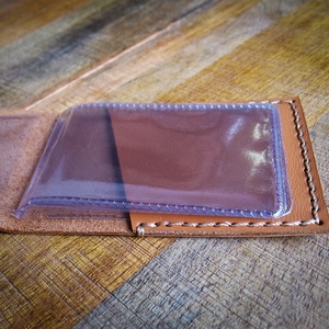 RENO Sand - Diákigazolvány tok - Kivehető műanyag tokkal - Fekvő - 7,5 x 10,5 cm - Polokov Leather Goods - táska & tok - pénztárca & más tok - kártyatartó & irattartó - Meska.hu