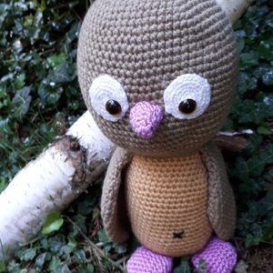 bagoly amigurumi technikával - játék & sport - plüssállat & játékfigura - Meska.hu