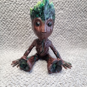 Baby Groot figura  - otthon & életmód - dekoráció - dísztárgy - Meska.hu