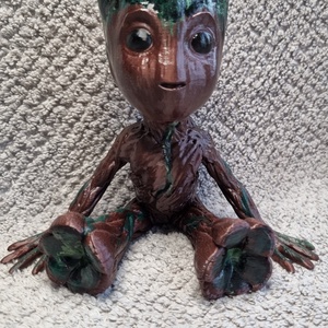 Baby Groot figura , Otthon & Lakás, Dekoráció, Dísztárgy, Festett tárgyak, Mindenmás, MESKA