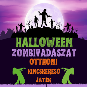 Halloween Zombivadászat, Játék & Sport, Táblajáték és Kártyajáték, Társasjátékok, Fotó, grafika, rajz, illusztráció, MESKA