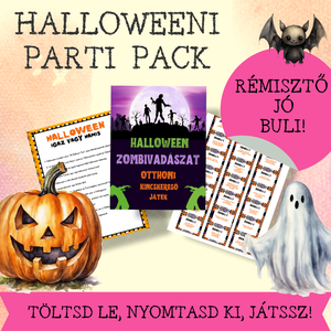 Halloween party pack , Játék & Sport, Készségfejlesztő és Logikai játék, Logikai játékok, Fotó, grafika, rajz, illusztráció, MESKA