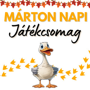 Márton napi játékcsomag, Játék & Sport, Készségfejlesztő és Logikai játék, Logikai játékok, Fotó, grafika, rajz, illusztráció, MESKA