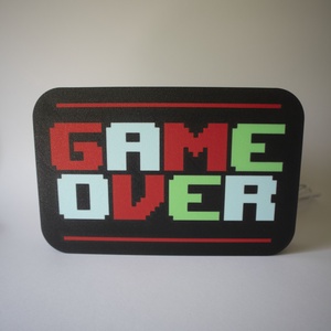 Retro GAMEOVER lámpa - otthon & életmód - lámpa - hangulatlámpa - Meska.hu