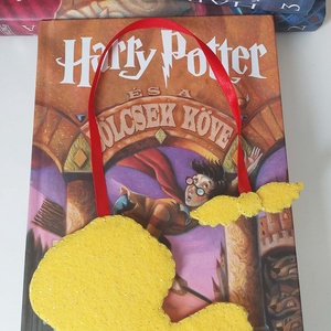 Harry Potter könyvjelző - kviddics - könyv & zene - könyvjelző - Meska.hu