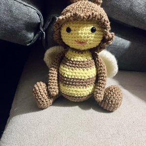 Amigurumi horgolt Maya méhecske - Meska.hu