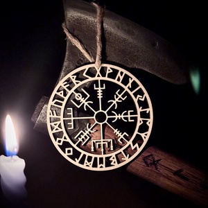 Viking Vegvisir dekoráció - Meska.hu