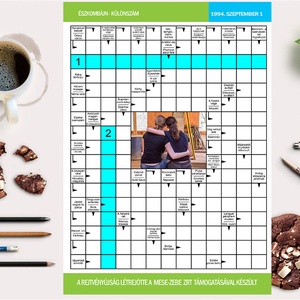 Skandináv keresztrejtvény fix feliratos titkos üzenet legjobb barátnő barát születésnap szülinap névnap különleges vicc - otthon & életmód - dekoráció - kép & falikép - poszter - Meska.hu