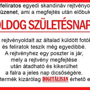 Skandináv keresztrejtvény fix feliratos titkos üzenet születésnapra köszöntő különleges vicces ajándék Anya, Apa, Papa - otthon & életmód - dekoráció - kép & falikép - poszter - Meska.hu