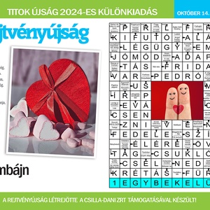 Skandináv keresztrejtvény fix feliratos titkos üzenet násznép esküvői meghivó bejelentő köszöntő különleges vicces - otthon & életmód - dekoráció - kép & falikép - poszter - Meska.hu