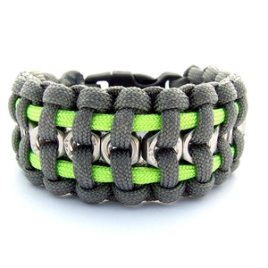 HEXNUT paracord karkötő 6-os anyával - ékszer - karkötő - fonott karkötő - Meska.hu