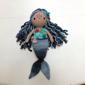 Sellő Calypso - amigurumi - Meska.hu