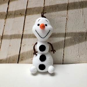 Olaf, a hóember - amigurumi - játék & sport - plüssállat & játékfigura - plüss mesefigurák - Meska.hu