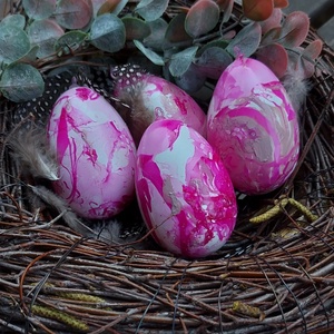 Húsvéti tojások - Pink - otthon & életmód - dekoráció - dísztárgy - Meska.hu