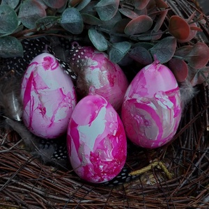 Húsvéti tojások - Pink - otthon & életmód - dekoráció - dísztárgy - Meska.hu