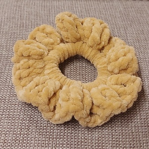 Horgolt hajgumi scrunchie - ruha & divat - hajdísz & hajcsat - hajgumi - Meska.hu