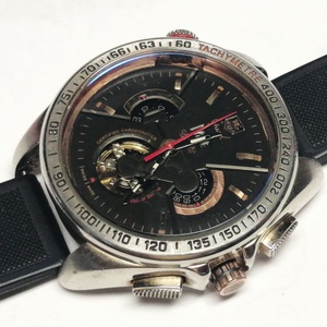 TAG Heuer Grand Carrera Calibre 36, méretes férfi karóra szilikon szíjjal, Ékszer, Karóra és Ékszeróra, Karóra, Ékszerkészítés, MESKA