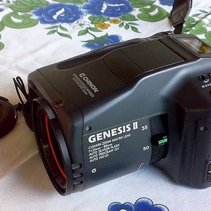 Chinon Genesis II GS-8. Retró multifunkciós analóg fényképezőgép - otthon & életmód - papír írószer - album & fotóalbum - Meska.hu