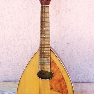 Lapos hátú portugál mandolin. Felújítandó állapotban., Könyv & Zene, Hangszer & Hangszertok, Népi játék és hangszerkészítés, MESKA