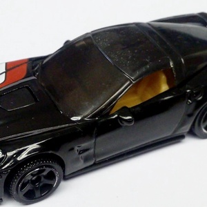 Matchbox Chevrolet Corvette ZR1, 2008 fekete eredeti Mattel termék újszerű állapotban - játék & sport - kisautók, járművek - játékautó - Meska.hu