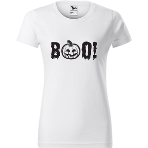 Halloween Női Póló - BOO, Ruha & Divat, Női ruha, Póló, felső, Fotó, grafika, rajz, illusztráció, MESKA