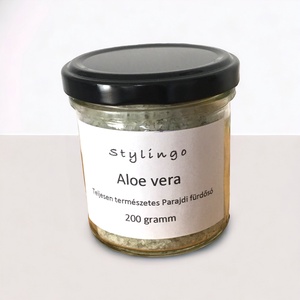 Aloe vera  Parajdi fürdősó, Szépségápolás, Szappan & Fürdés, Fürdősó, fürdőgolyó, habfürdő, Mindenmás, MESKA