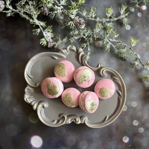 Macaron - rózsaszín, Kellékek & szerszámok, Díszíthető tárgyak, Kerámia, Gipszöntés, Festett tárgyak, MESKA