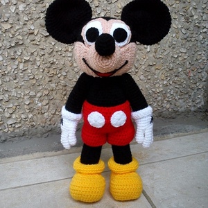 horgolt Mickey egér amigurumi -  - Meska.hu