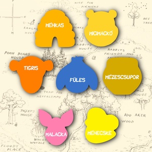 Micimackó és barátai sütikiszúrók - NAGY MÉRET, Otthon & Életmód, Konyhafelszerelés, tálalás, Sütés, főzés, Sütikiszúró, Mindenmás, MESKA