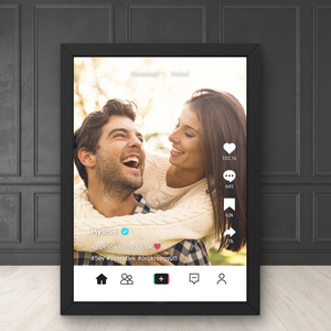 TikTok kép 2. / Születésnap, évforduló, esküvő, ajándék / Fali dekoráció, falikép, kollázs / digitális,nyomat / A4, A3 - otthon & lakás - dekoráció - kép & falikép - poszter - Meska.hu