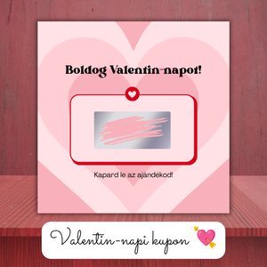 Valentin-napi kupon 2. / Kaparós sorsjegy / Valentin-napi ajándék  - Meska.hu