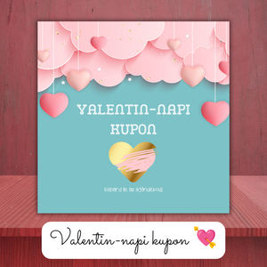 Valentin-napi kupon 3. / Kaparós sorsjegy / Valentin-napi ajándék  - Meska.hu