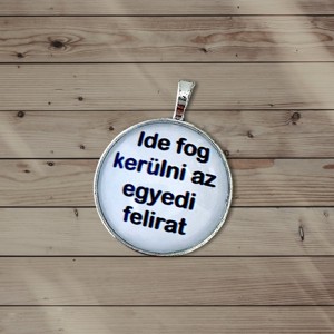 Egyedi feliratos medált szeretnék! (a feliratot a megrendelés után tudod elküldeni!), DIY (Csináld magad), Egységcsomag, , MESKA