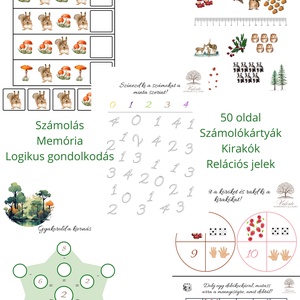 Erdei állatok, Játék & Sport, Készségfejlesztő és Logikai játék, Oktató játékok, Fotó, grafika, rajz, illusztráció, MESKA