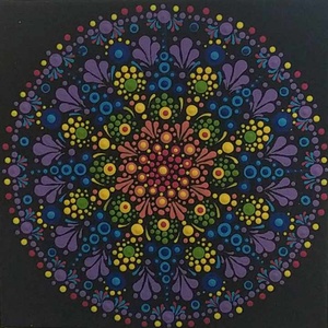 7 csakra mandala - Meska.hu